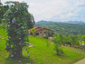 Santa-Fe-Panama-Highlands View from Casa Mariposa in Santa Fe, Panama